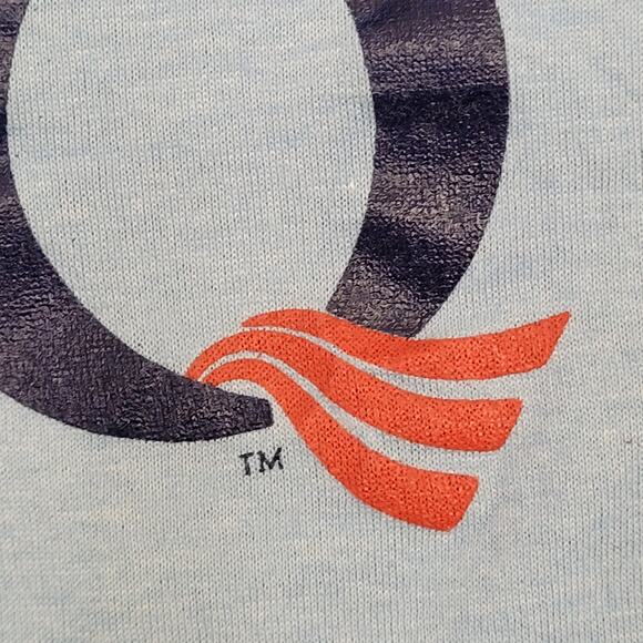 Vintage 80s Screen-Stars Shirt S/M 17x24 Cropped Logo USA - Picture 11 of 13